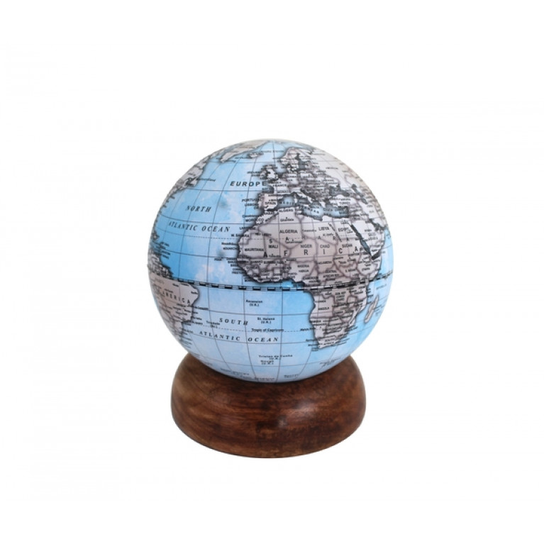 GLOBE PÅ BAS, BLÅ